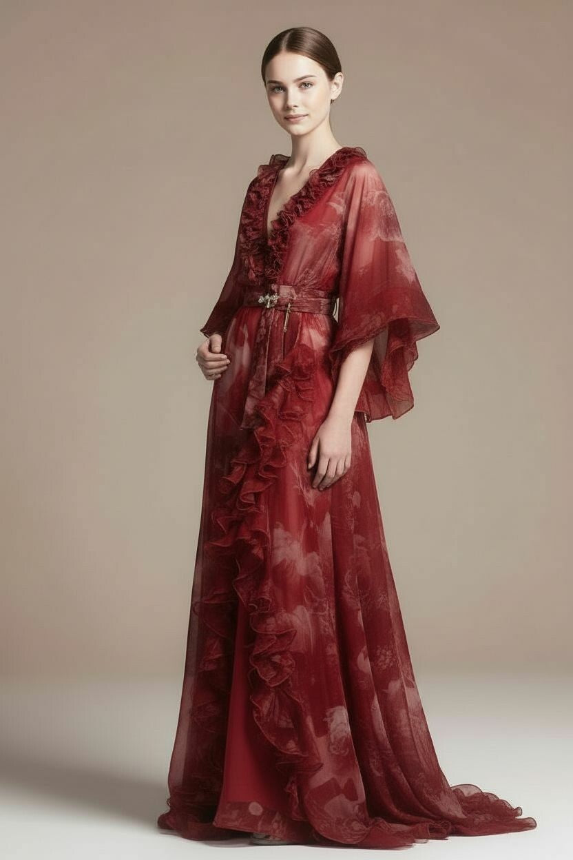 Aphrodite’s Veil Kimono for Little Girls