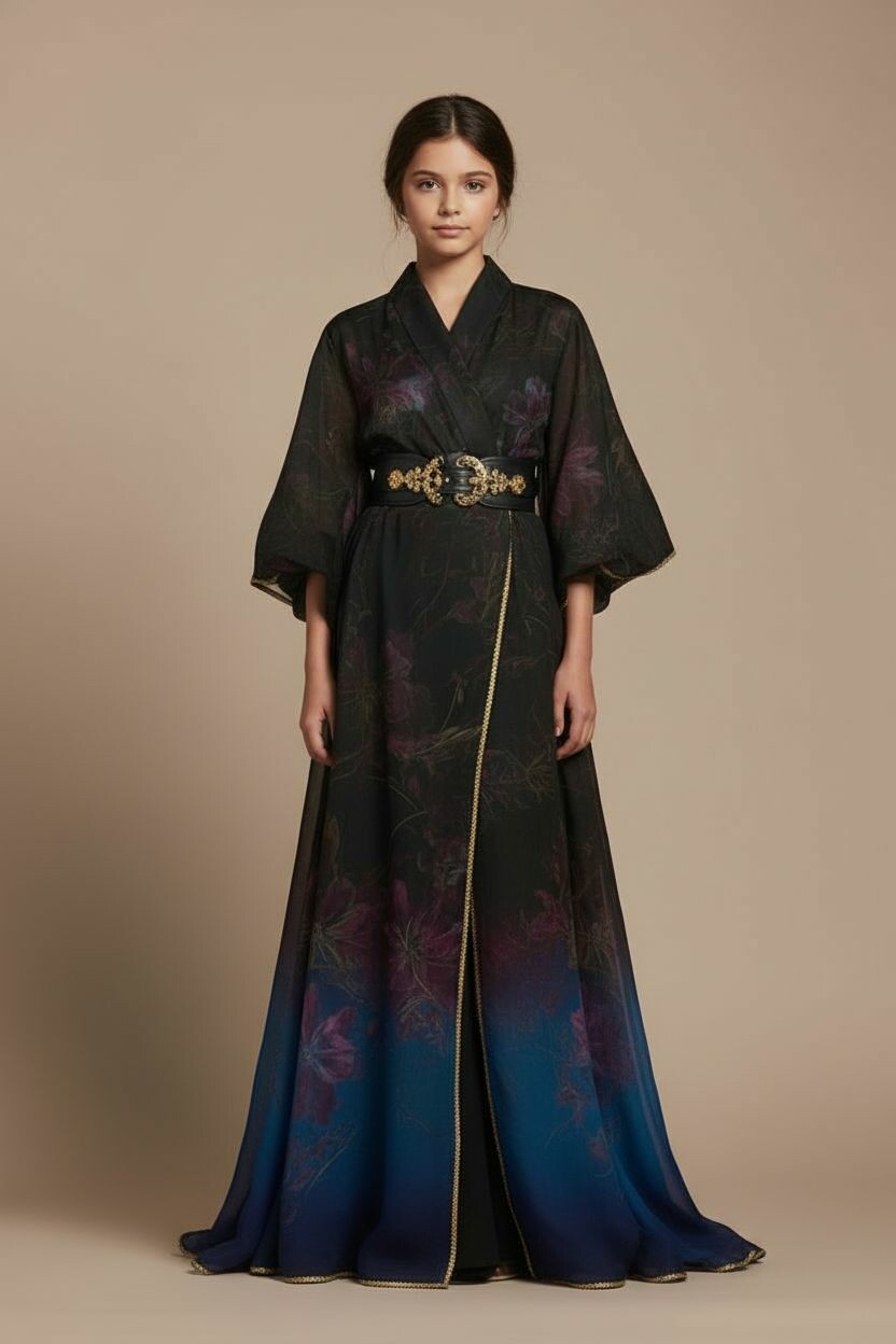 Horizon Kimono for Little Girls