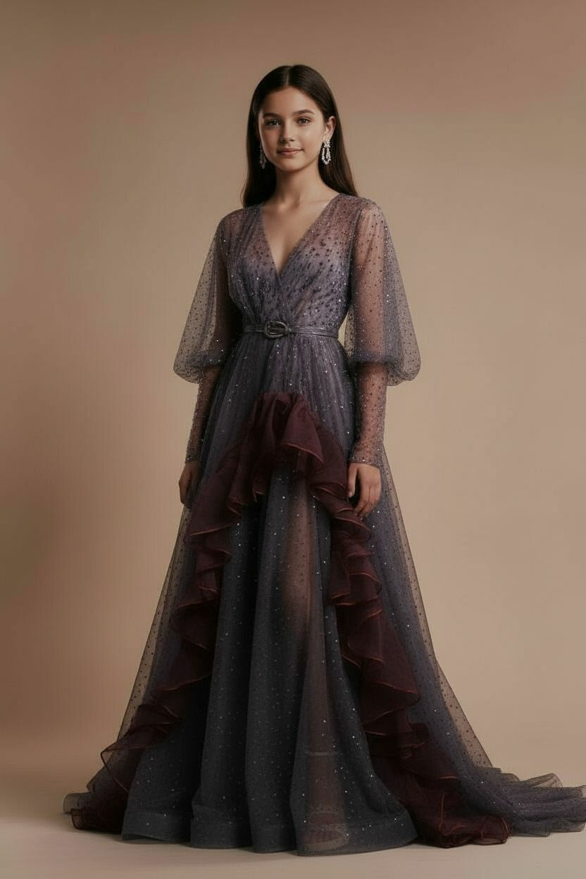 Nyx Silk Kimono for Little Girls