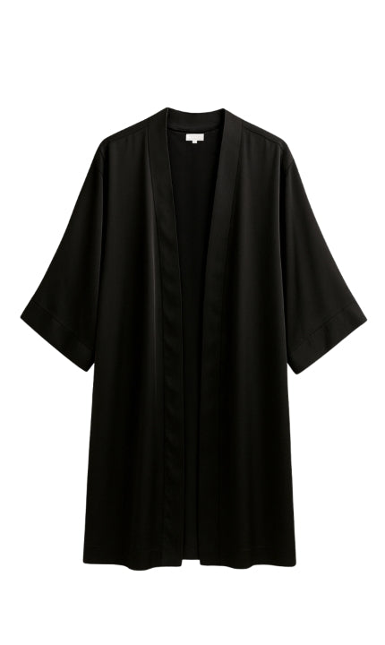 black kimono