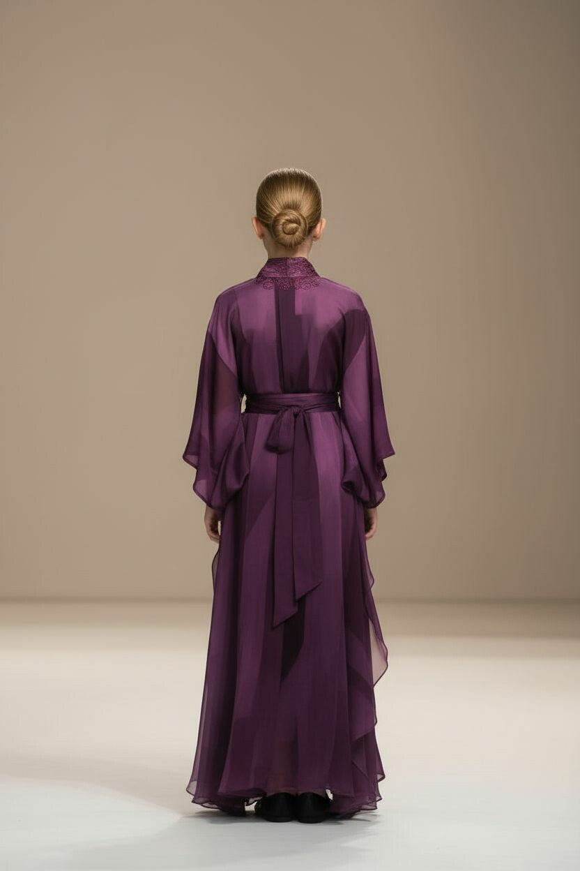 Aurora Whisper Kimono for Little Girls