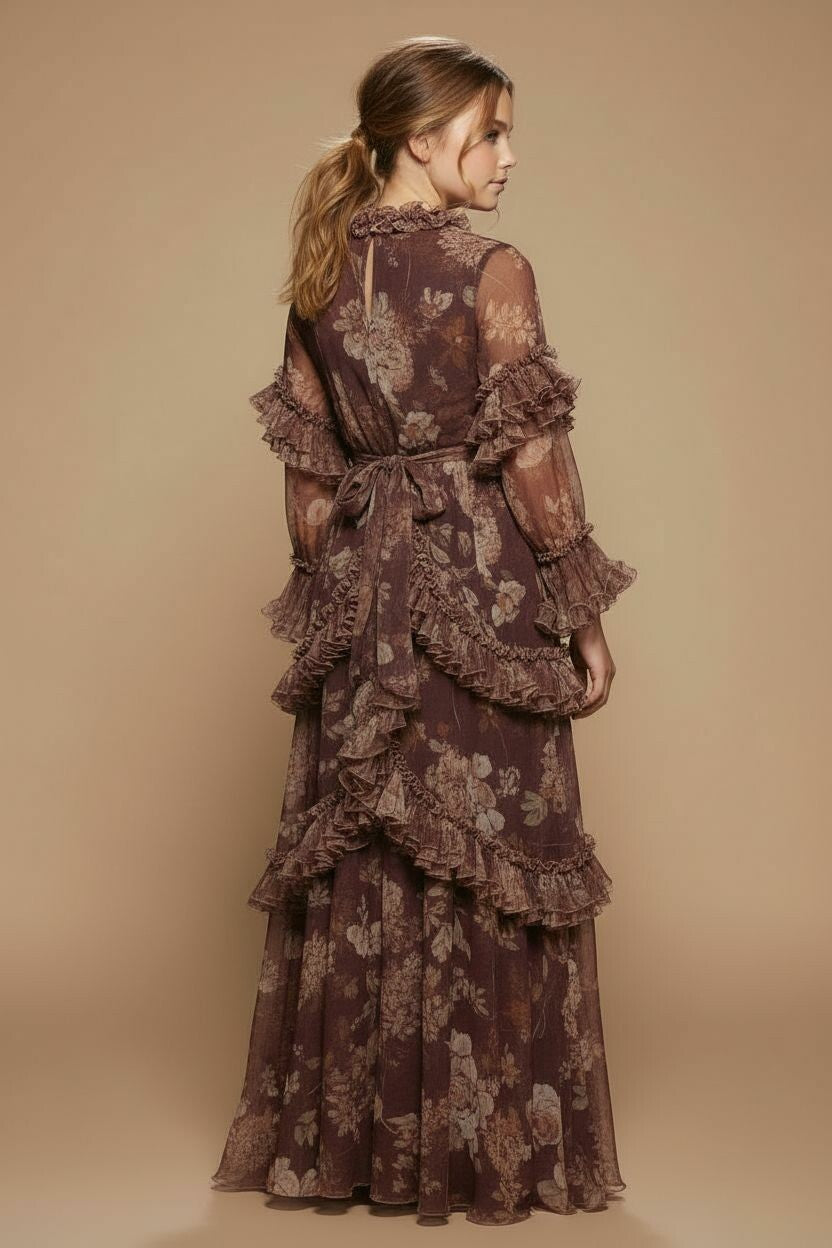 Dessert Bloom Kimono for Little Girls