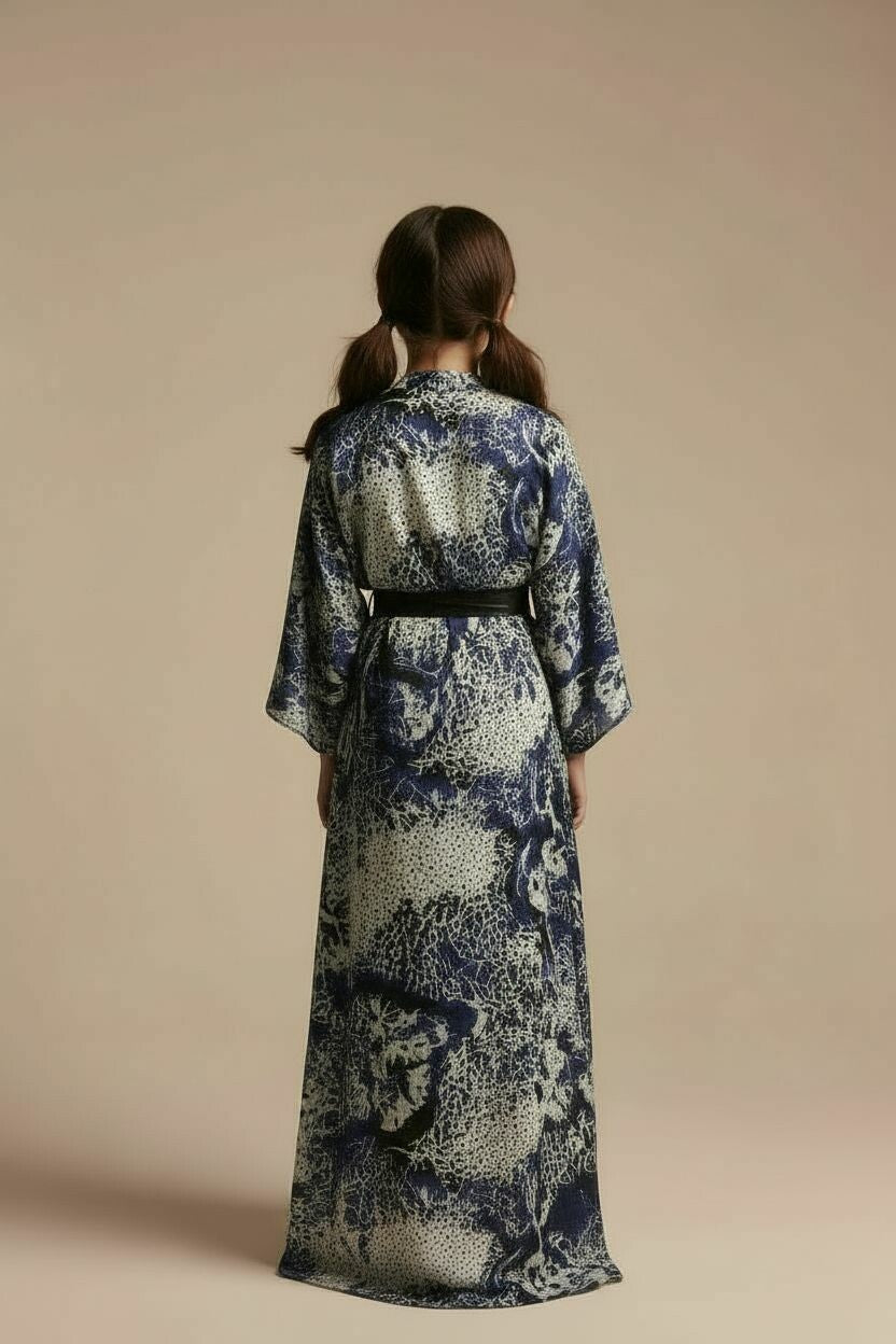 Ruby Horizon Kimono for Little Girls