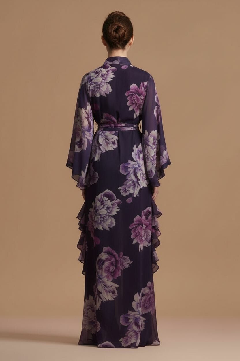 Violet Dawn Kimono for Little Girls